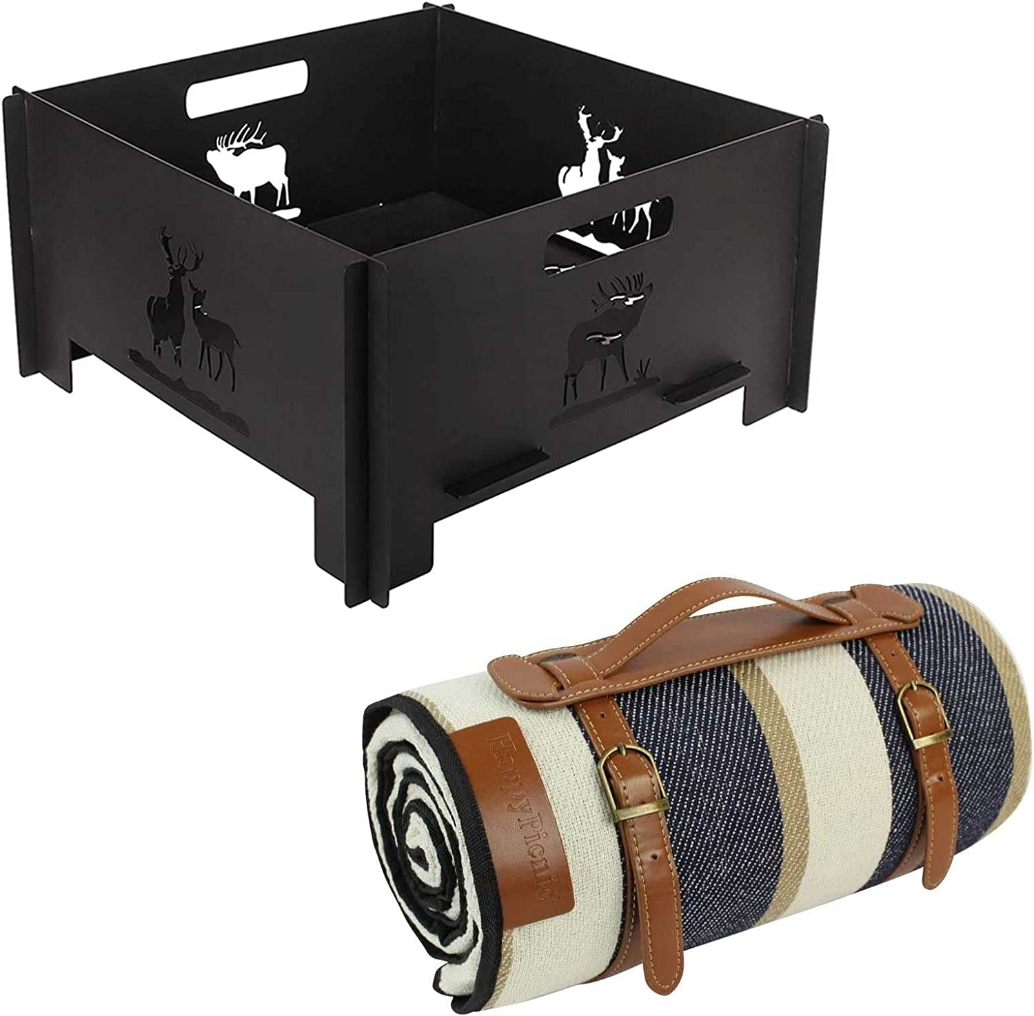 Picnic Blanket and Portable Fire Pits