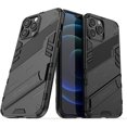 thumbnail image 1 of Étui pour iPhone 12 Pro Max, Étui Armure avec Support Protection de Qualité Militaire Pare-Chocs Résistant aux Chocs pour Apple iPhone 12 Pro Max (6.7 Pouces) - Noir, 1 of 5