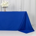 thumbnail image 2 of BalsaCircle 90x132 in Royal Blue Scuba Polyester Rectangle Tablecloth Party Events Decorations, 2 of 8