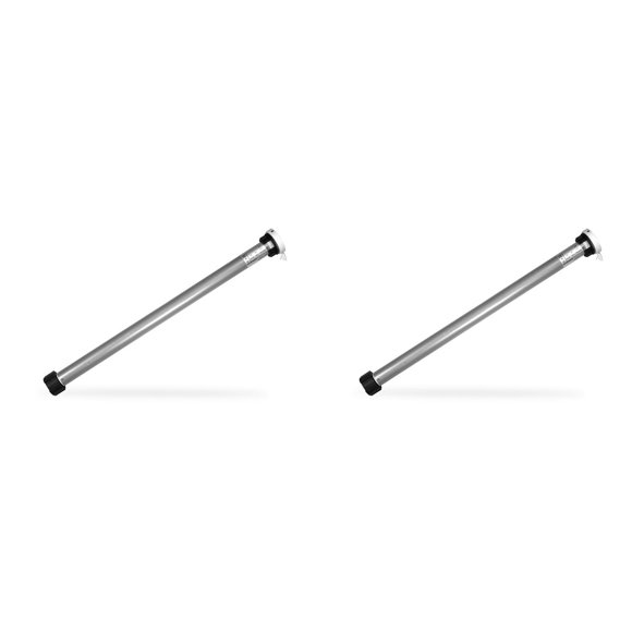 2X Persianas Enrollables Automáticas Zigbee Tuya Zigbee con Motor para Tubo de 38 mm, Control Remoto Compatible con Smart Life Home A