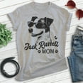 thumbnail image 2 of Jack Russell Mom, Unisex Women's Shirt, Jack Russell Terrier, Jack Russell Owner, Funny Dog Mom Gift, Heather Gray, Large, 2 of 6