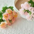 thumbnail image 4 of Artificial Flowers Plastic Carnation Flowers Fake Carnation Bouquet Artificial Dried Flowers, 4 of 6