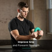 THERABAND FlexBar Resistance Bar, Medium, Green Flex Therapy Bar for Physical Therapy, Wrist & Forearm Exercise Equipment, Non Slip Grip, Compact Design