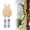 C, variant on DIY Wind Chime Craft Kits for Kids Ages 4-8 - Makes 12 Elephant & Elephant Designs | Arts and Crafts Set for Girls Boys | Summer Spring Party Activity