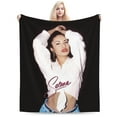 thumbnail image 6 of Selena Quintanilla Kids Adults Ultra-Soft Micro Fleece Blanket Throw All Season Fuzzy Lightweight Throw Blankets For Office Company Home Couch Bed Sofa 50"X40", 6 of 6