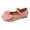 Pink, variant on XIMIN Girls Square-Toe Mary Jane Flats with Bow Front Adjustable Strap Soft Non-Slip Sole Cute Comfortable Dressy Flats for Parties Weddings (Pink, 9-9.5 Years)