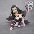 thumbnail image 1 of Demon Slayer Anime Figura de acción de juguete, Kimetsu No Yaiba, Nezuko Tanjirou, Zenitsu, Modèle10 cm con caja al por menor14 zhangmengya unisex, 1 of 2