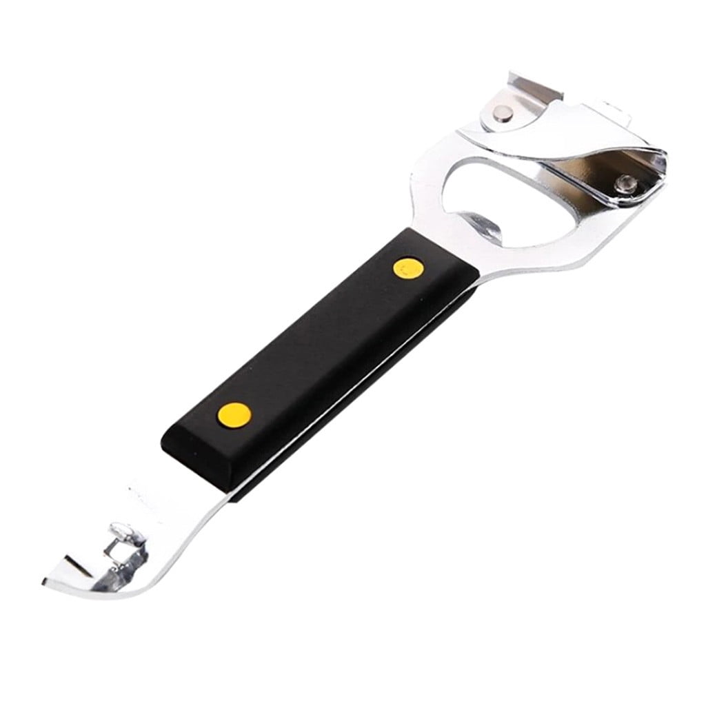 Free Shipping Can Bottle Opener Hand Held Multi-Use Crank Twist Opener Punch 