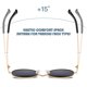 thumbnail image 2 of Minnieouse Gafas de sol para niñas, almohadilla para la nariz transpirable polarizada portátil, gafas lavables a la moda a prueba de sol, gafas para Cadenas y cordones para anteojos Gris Minnieouse AP011614-02, 2 of 6