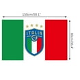 thumbnail image 6 of Fufafayo under $5 Italy Soccer Flag, Sports Fan Flag, Club Festival Cheering Flag, Polyester Banner for Events, Gatherings, Historical Activities, Decoration for Cafe, Office, Room, Soft Material, 6 of 6