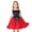 Red, variant on EnJoCho Girls Sculpting Stage 1 PC Dress Children Hallo-ween Oktoberfest Dress Body Sculpting Stage Little Children Girl Summer Trendy Dress Outfits Cute Dresses 6-7 Years