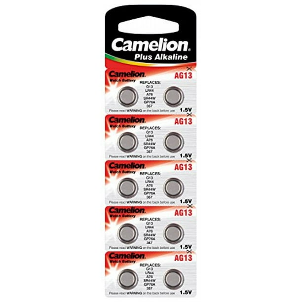 Camelion Premium Alkaline Ag 13 / Lr44 / 357 10 Batteries