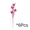 Hot Pink-6Pcs, variant on CuiLiyq 6 Pcs Artificial Butterfly Branche, Simulation Branch Stems with Fake Butterfly Floral Arrangement for Vase Filling Home Office Party Decoration (Blue)