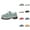 Green, variant on Fashion Ankle Boots Danice Green Chunky Block Heel Lug Sole Heel Lug Sole Lace Up Bootie Low Top Casual Shoes Comfortable Heel Booties For Daily Wear