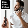 thumbnail image 5 of Allytech Wallet Case for iPhone 7 / 8 / SE 2022 & 2020 - 2 Card Holder - Military Grade Drop Protection - Ultra Slim & Protective - Premium PU Leather Shockproof Phone Case for Women & Men - Black, 5 of 7