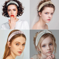 thumbnail image 4 of Diademas bohemias anudadas Vhermosa con cuentas moda antideslizante para mujer, 4 of 5