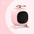 thumbnail image 3 of Desktop Mini Heater, Energy Saving Ceramic Heater, Silent Operation, Modern Design, For Office Home, Portable Warmer, Small Space Heater, Safe Heating, Energy Efficient, For Travel | Plastic, Pink, 3 of 8