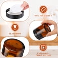 thumbnail image 3 of Frascos de vidrio Norme de 4 oz/120 ml con tapas redondas a prueba de fugas, 24 unidades, 3 of 6
