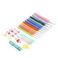 thumbnail image 3 of Crochet Hook Set, Easy Use Knitting Hook  For Blanket For Hat For Towel For Sewing, 3 of 8