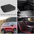 thumbnail image 4 of Seat Cushion Pad, Wedge Car Seat Cushion, Ergonomic Sloping Seat Cushion Fabric, Friendly Short People Driver Seat Booster for Wheelchair, Car Seat, Dining Chair,6cm, 4 of 4