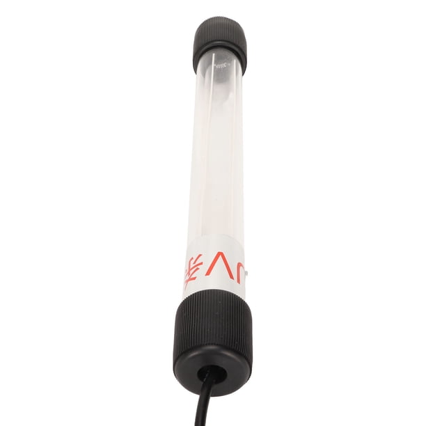 Lámpara Esterilizadora UV Para Acuario | 7W 220-240V | Elimina Algas Verdes | Sumergible Con Ventosas | Mejora La Calidad Del Agua