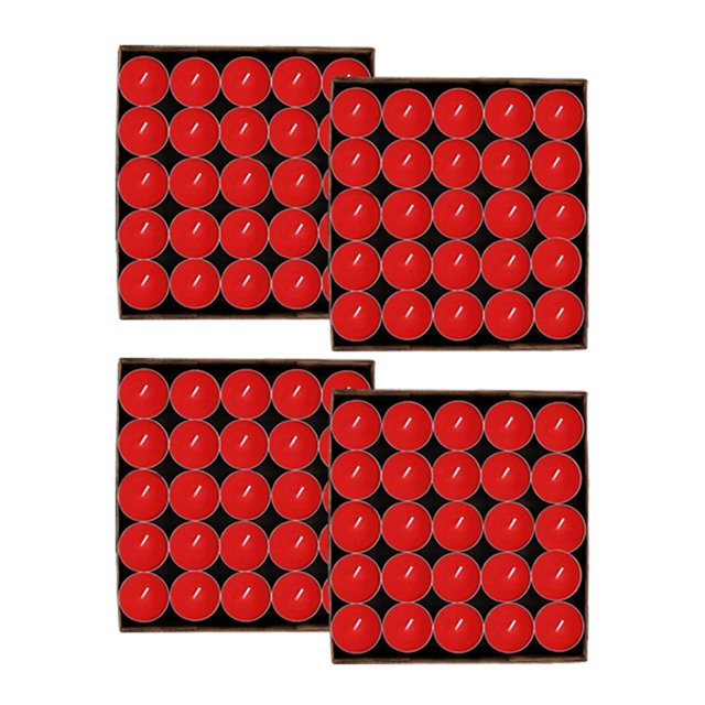 Velas decorativas budistas sin humo, sin perfume, quemadura limpia, meditación , lámparas de , artesanía tibetana para rituales, 2 horas rojo 100x Baoblaze Lámpara de mantequilla