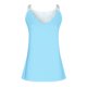 thumbnail image 4 of ICHUANYI Clearance Women's Summer Casual Sleeveless Blouse V Neck Tops T-Shirt Vest For Women(Light Blue, XL) ICHUANYI WER2023081204821, 4 of 5