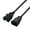 B, variant on IEC C14 To C15 Extension Power Short Cord Single IEC 320 C14 Male to C15 Female Adapters Cord Cable