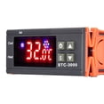 thumbnail image 3 of Termostato con pantalla digital STC-3000 criadero acuarios enfriador mariscos control automático temperatura controlador temperatura por microcomputadora (12V), 3 of 9