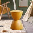 thumbnail image 6 of TISHITA Round Foot Stool Change Shoe Stool Decor Multipurpose Seat Small Footstool Ottoman for Apartment Home Nursery Bedside Doorway Yellow, 6 of 8