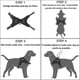 thumbnail image 3 of 2026 Pets Dog Adjustable Chest Harness Reflective For Small Medium Large Dogs I, 3 of 3