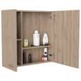 thumbnail image 4 of Gabinete de Baño Apolis Miel con Puerta Espejo Virtual Muebles, 4 of 7