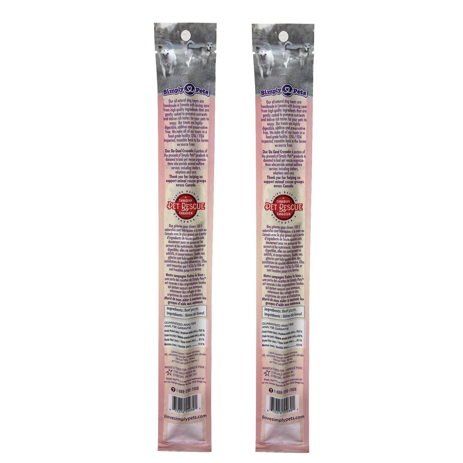 PRODUCT OF CANADA - Bully Stick<br>(Twin Pack)