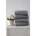 thumbnail image 3 of Ozan Premium Home  100% Genuine Turkish Cotton Horizon Hand Towel (Set of 4) White, 3 of 4
