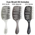 thumbnail image 3 of Olivia Garden iDetangle Hair Brush (3-Piece Kit), 3 of 6