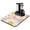 White-58, variant on Washable Rubber Daisy Cute Floral Dish Drying Mats for Kitchen Counter Home Large Coffee Bar Pad Accessories and Decor for Utensils Stemware 18''x24''