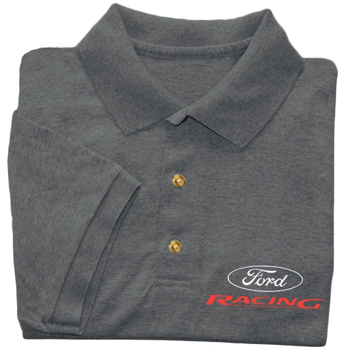 Ford Racing Polo Shirt Mens Collared Tee - Walmart.com