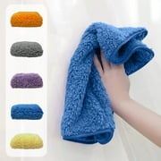 Sentmoon Cleaning Cloth Cleaning Rags Wipes Absorbent Non Stick Kitchen House Cleaning Dishcloth Thickened Peplum Wipes Towel