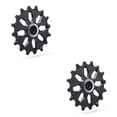 thumbnail image 1 of braveheart Bicycle Rear Derailleur Pulley Aluminum Alloy Tooth Guide Mountain Bike Ceramic Bearing Wheel Portable Riding Repair 16T 2Set, 1 of 6