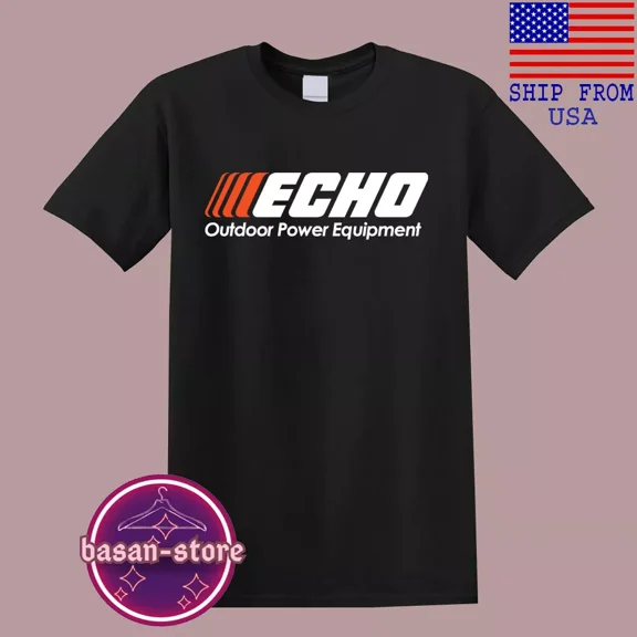 Echo Outdoor Power Equipment Men's Black T-Shirt Size S-5XL