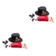 thumbnail image 3 of Billuyoard Snowman Dress Up Kit Household Scene Exquisite Christmas Outdoor Landscaping Interesting Layout Set Decoration Prop 1# 2Conjunto, 3 of 6