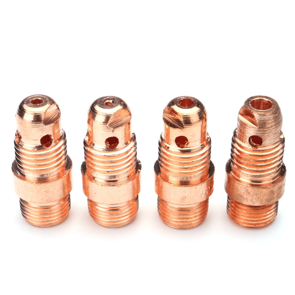 TIG Stubby Gas Lens Collet Body Pyrex Cup 5 6 7 8 10 Kit for DB SR WP 17 18 26 TIG Torch Welding Accessories 33pcs