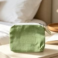 thumbnail image 5 of Mini Zipper Pouch, Weave Textured Bag, Portable Storage Pouch, Soft Breathable Fabric and Compact Travel Size for Lipsticks, Earphones, and Small Daily Items., 5 of 6