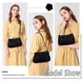 thumbnail image 2 of HAWEE Genuine Leather Purse for Women Hobo Bag Trendy Crossbody Bag and Shoulder Bag with 2 Straps, 2 of 5
