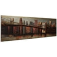 thumbnail image 2 of Empire Art Direct "Bridge" Mixed Media Iron Hand Painted Dimensional Wall Art Sculpture, 2 of 9