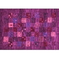 thumbnail image 1 of Ahgly Company Indoor Rectangle Abstract Pink Contemporary Area Rugs, 3' x 5', 1 of 4