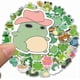thumbnail image 2 of Frog Stickers Frog Stickers Pack,50Pcs Funimost Aesthetic Vinyl Waterproof Sticker for Water Bottles,Laptop, Animal Party Supplies,Gift for Kids(Frog), 2 of 4