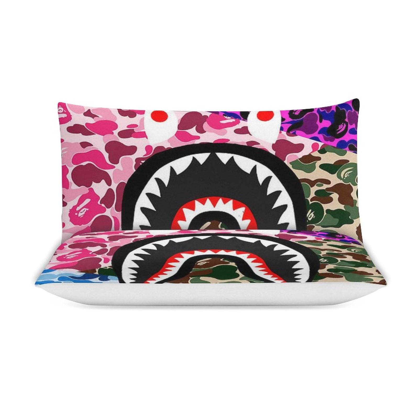 BAPE Camo Shark 3-Piece Bedding Set 79
