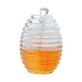 thumbnail image 5 of WHAMVOX Transparent Acrylic Honey Jar with Dipper for Storing Honey and Syrup Ideal for Pancakes and Beverages, 5 of 8