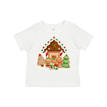 

Inktastic Gingerbread House Christmas Gift Toddler Boy or Toddler Girl T-Shirt
